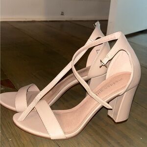 Madden Girl Blush Strappy Heels